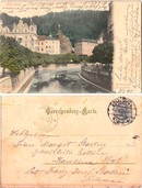 Online antikvárium: Karlsbad. Parthie an der Tepl.