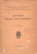 Online antikvárium: Budapest meleg gyógyforrásai