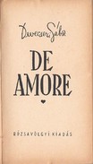 Online antikvárium: De Amore. Első kiadás!