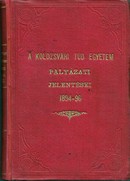 Online antikvárium: A Kolozsvári Tud. Egyetem pályázati jelentései 1894-96.