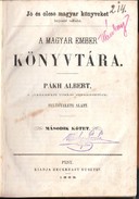 Online antikvárium: A magyar ember könyvtára Második kötet