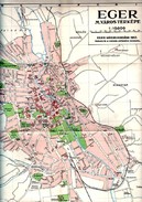 Online antikvárium: Eger m. város térképe (1943)