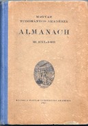 Online antikvárium: Magyar Tudományos Akadémia Almanach MCMXLII-re