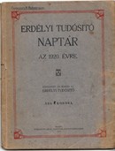 Online antikvárium: Erdélyi Tudósító Naptár az 1920. évre