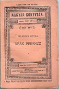 Online antikvárium: Deák Ferencz