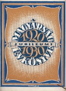 Online antikvárium: A Magyarság jubileumi évkönyve 1920-1930