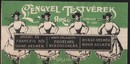 Online antikvárium: Angol és Franczia női divat-kelmék. Lengyel Testvérek Arad, Andrássy u. 15.