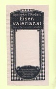 Online antikvárium: Eisen valerianat.Liquor ferri valerianatus