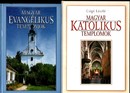 Online antikvárium: Magyar katolikus templomok ; Magyar evangelikus templomok (2 alb.)