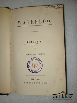 Könyv: Waterloo