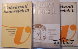 Könyv: Cukrászati ismeretek I. - III.