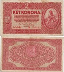 Online antikvárium: 2 Korona, 1920.