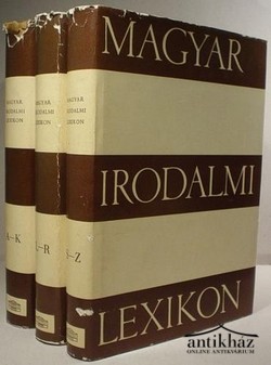 Könyv: Magyar Irodalmi Lexikon I-III