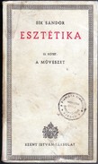 Online antikvárium: Esztétika - A művészet (3. kötet)