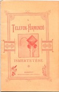 Kéziratok, aprónyomtatványok, fotók / A Telefon-Hírmondó ismertetése