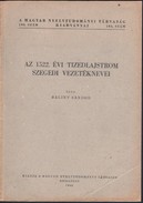 Helytörténet / Bálint Sándor - Az 1522. évi tizedlajstrom szegedi vezetéknevei