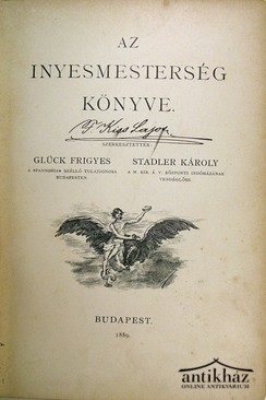 Szakács / Glück Frigyes - Stadler Károly - Az inyesmesterség könyve