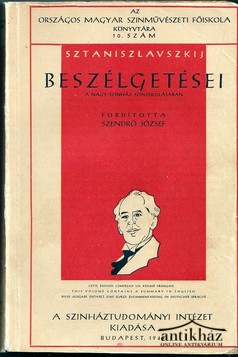 Könyv: Sztaniszlavszkij beszélgetései (1918-1922)