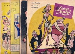 Könyv: Ludas Matyi. Humoros, szatirikus hetilap 1957. 4 db