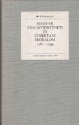 Online antikvárium: Magyar családtörténeti és címertani irodalom 1561-1944 /Reprint kiadás/