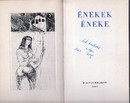 Online antikvárium: Énekek éneke