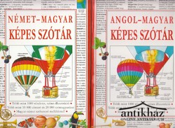 Könyv: Német - Magyar képes szótár 
Angol - Magyar képes szótár 
