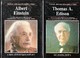 Online antikvárium: Tudósok: Edison:Az izzólámpa,Charles Darwin:Az evolúciós elmélet, Albert Einstein:A relativitáselmélet, Galilei:A modern csillagászat, (4 mű)