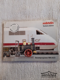 Könyv: Märklin vasútmodell katalógus 1991/92