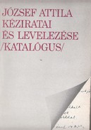 Online antikvárium: József Attila kéziratai és levelezése /Katalógus/