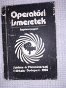 Online antikvárium: Operatőri ismeretek