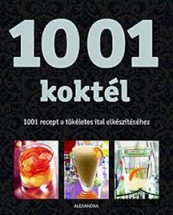 Könyv: 1001 koktél - 1001 recept a tökéletes ital elkészítéséhez.