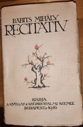 Online antikvárium: Recitativ (I. kiadás)