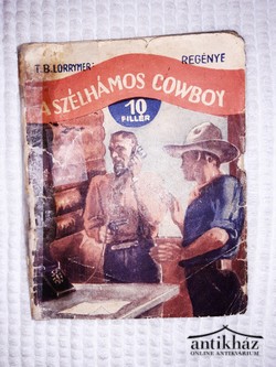 Könyv: A szélhámos cowboy