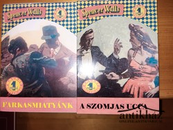 Könyv: Farkasmiatyánk - A Szomjas ucca (+ Az ördög felhúzza a függönyt + Öt élet)