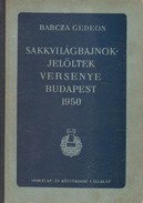 Online antikvárium: Sakkvilágbajnok-jelöltek versenye Budapest 1950