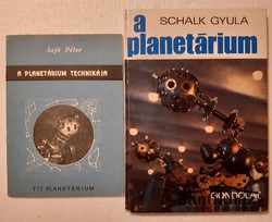 Könyv: A planetárium technikája - A planetárium (aláírt!)