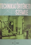 Online antikvárium: Technikatörténeti Szemle 1967/4.