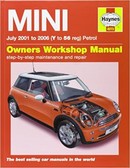 Online antikvárium: Mini (benzin) szerviz- és javítási kézikönyv: 2001-2006
Mini 2001 to 2006 Petrol Owners Workshop Manual