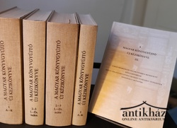 Könyv: A magyar könyvgyűjtő új kézikönyv 5 kötetben