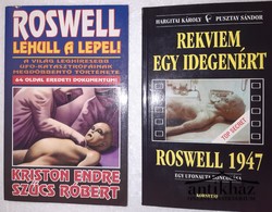 Könyv: Roswell : Lehull a lepel! - Rekviem egy idegenért (Roswell 1947)