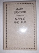 Online antikvárium: Napló 1945-1957