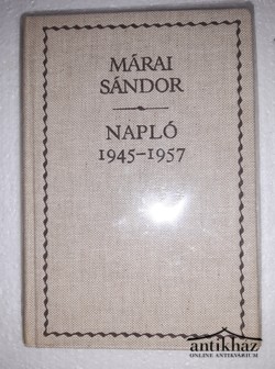 Könyv: Napló 1945-1957