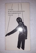 Online antikvárium: Vásári és művészi bábjátszás Magyarországon 1945-ig