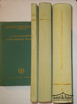 Könyv: Magyarország erdőgazdasági tájainak erdőfelújítási, erdőtelepítési irányelvei és eljárásai I, III, IV, V.