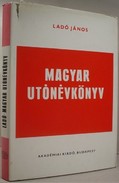 Online antikvárium: Magyar utónévkönyv
