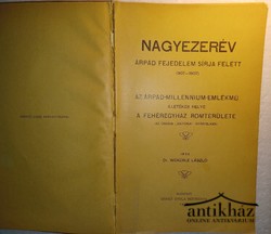 Könyv: Nagyezerév. Árpád fejedelem sírja felett (907-1907). 