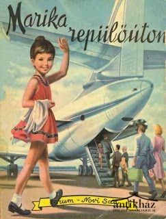 Könyv: Marika repülőúton