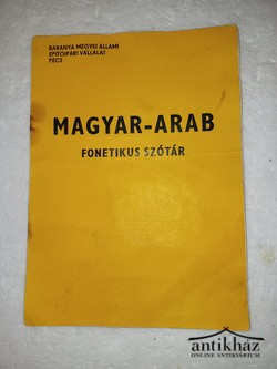 Könyv: Magyar - arab fonetikus szótár