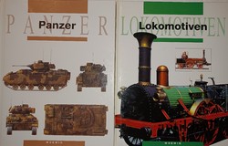 Könyv: Panzer - Lokomotiven (Harckocsik - Mozdonyok)