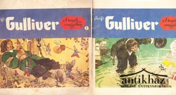 Könyv: Gulliver a törpék országában 1-2. (színes képregény)